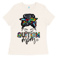Bone autism mom Ladies Tee - CowhideDigitalArt