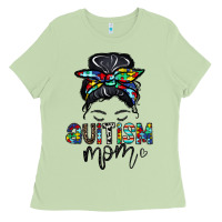 Matcha autism mom Ladies Tee - CowhideDigitalArt