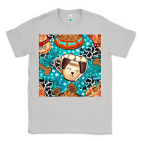 Moon Dust dog coffee cups and food container with cowhide seamless pattern bbs Classic Tee - BundleAndBundleShop