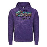 Cloud Purple he is risen indeed Vintage Hoodie - BarkalooDesign