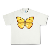 Pistachio Cloudless Sulphur Butterfly Urban Heavy Tee - LillyAllenDesigns