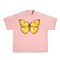 Salmon Cloudless Sulphur Butterfly Urban Heavy Tee - LillyAllenDesigns