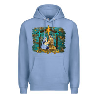 Colony Blue oh holy night western Premium Hoodie - RanaPortraitStore