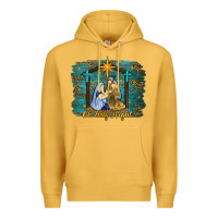 Mustard oh holy night western Premium Hoodie - RanaPortraitStore
