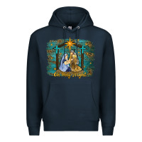 Navy oh holy night western Premium Hoodie - RanaPortraitStore