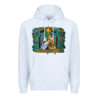 White oh holy night western Premium Hoodie - RanaPortraitStore