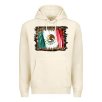 Tofu distressed mexico flag Premium Hoodie - BarkalooDesign