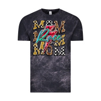 Cloud Black Mom Race Vintage Tee - RacoonDesign