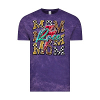Cloud Purple Mom Race Vintage Tee - RacoonDesign
