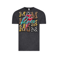 Vintage Black Mom Race Vintage Tee - RacoonDesign
