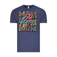 Vintage Denim Mom Race Vintage Tee - RacoonDesign