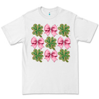 White clover bow Premium Tee - CowhideDigitalArt