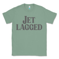 Sage jet lagged cute world traveler & funny vacation pullover hoodie Classic Tee - linhVisuals