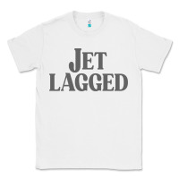 White jet lagged cute world traveler & funny vacation pullover hoodie Classic Tee - linhVisuals