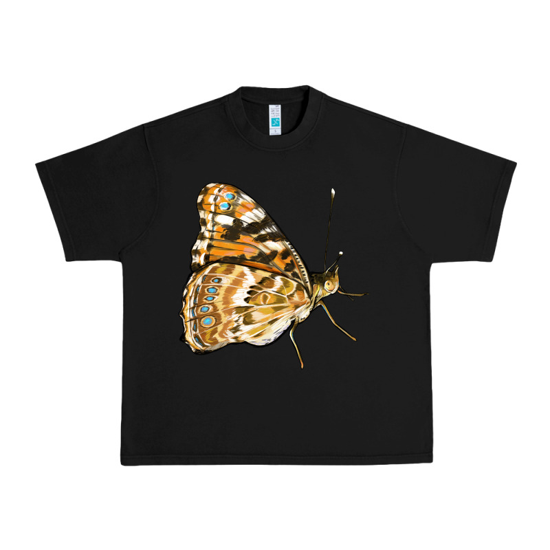 Painted Lady Butterfly Urban Heavy Tee by LillyAllenDesigns | Teevron