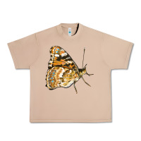 Burro Painted Lady Butterfly Urban Heavy Tee - LillyAllenDesigns