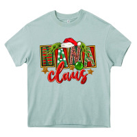 Christmas Nana Claus Heavy Core Tee | Teevron