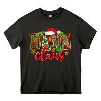 Asphalt christmas nana claus Heavy Core Tee - FaDigitalArtStudio
