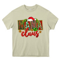 Mossy christmas nana claus Heavy Core Tee - FaDigitalArtStudio