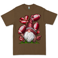 Cacao American Football Gnome Premium Tee - CowhideDigitalArt