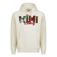 Oatmeal Heather mimi claus Premium Hoodie - BarkalooDesign