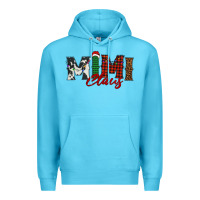 Ocean Blue mimi claus Premium Hoodie - BarkalooDesign