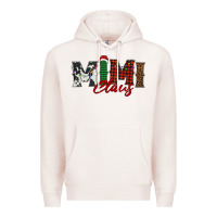 Pale Pink mimi claus Premium Hoodie - BarkalooDesign