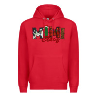 Red mimi claus Premium Hoodie - BarkalooDesign