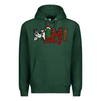 Sports Green mimi claus Premium Hoodie - BarkalooDesign