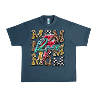 Midnight Navy Mom Race Urban Heavy Tee - RacoonDesign