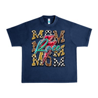 Navy Mom Race Urban Heavy Tee - RacoonDesign