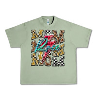 Oil Green Mom Race Urban Heavy Tee - RacoonDesign