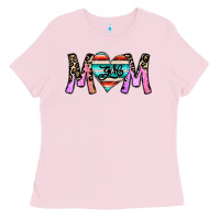 Bubblegum Pink girl mom Ladies Tee - CowhideDigitalArt
