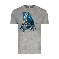 Cloud Rock Black Shallowtail Vintage Tee - LillyAllenDesigns