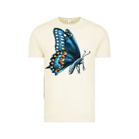 Vintage Arctic Black Shallowtail Vintage Tee - LillyAllenDesigns