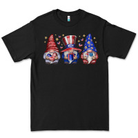 Black American Gnomes Premium Tee - CowhideDigitalArt