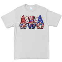 Dove Grey American Gnomes Premium Tee - CowhideDigitalArt