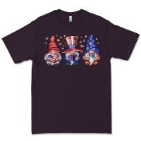 Plum American Gnomes Premium Tee - CowhideDigitalArt