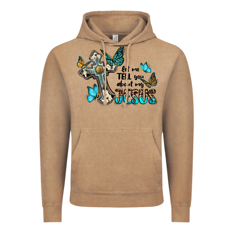 Let Me Tell You About My Jesus Vintage Hoodie by BarkalooDesign | Teevron