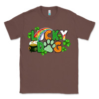 Chestnut lucky dog St. Patricks Day Classic Tee - FaDigitalArtStudio