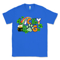 True Royal lucky dog St. Patricks Day Classic Tee - FaDigitalArtStudio