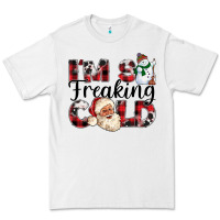 White Im So Freaking Cold Premium Tee - CowhideDigitalArt