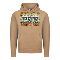 Vintage Coffee let me tell you about jesus Vintage Hoodie - BarkalooDesign