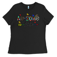 Black au some tribe Ladies Tee - CowhideDigitalArt