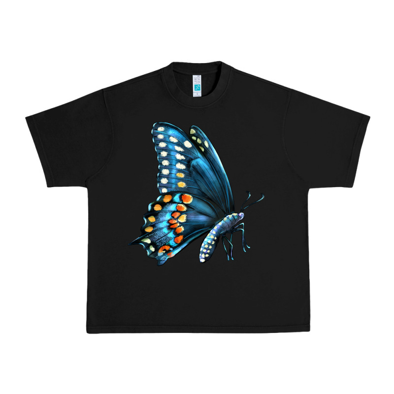 Black Shallowtail Urban Heavy Tee by LillyAllenDesigns | Teevron