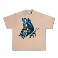 Burro Black Shallowtail Urban Heavy Tee - LillyAllenDesigns