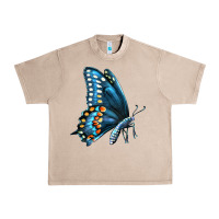 French Oak Black Shallowtail Urban Heavy Tee - LillyAllenDesigns