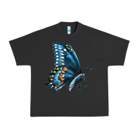 Pigment Black Black Shallowtail Urban Heavy Tee - LillyAllenDesigns
