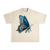 Sandshell Black Shallowtail Urban Heavy Tee - LillyAllenDesigns