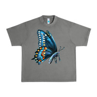Tornado Black Shallowtail Urban Heavy Tee - LillyAllenDesigns
